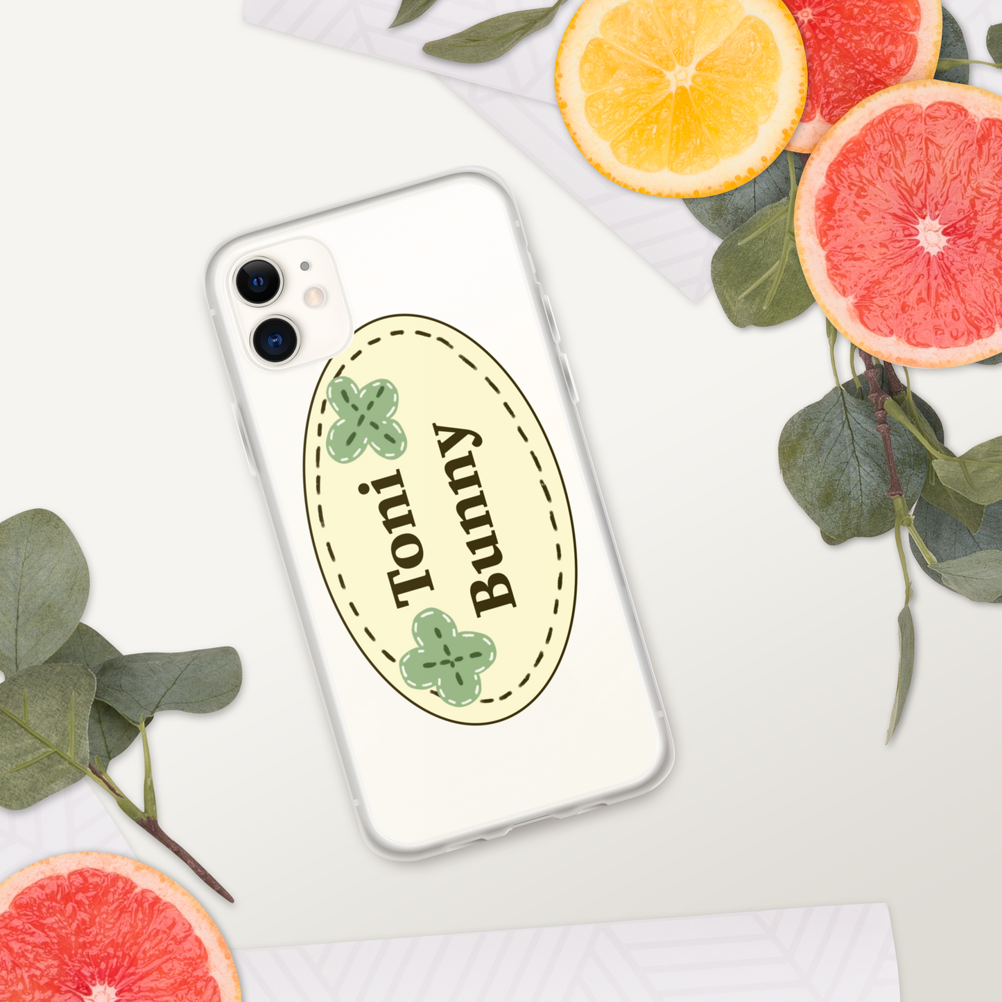 ๐ผ ToniBunny Cottage Core iPhone Clear Case ๐ผ