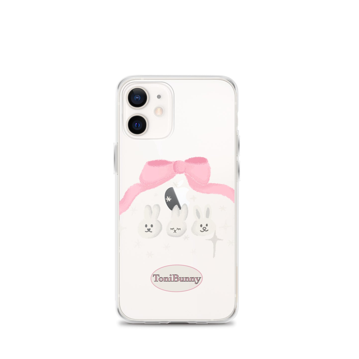 π ToniBunny Ribbon Bunny Friends iPhone Clear Case π