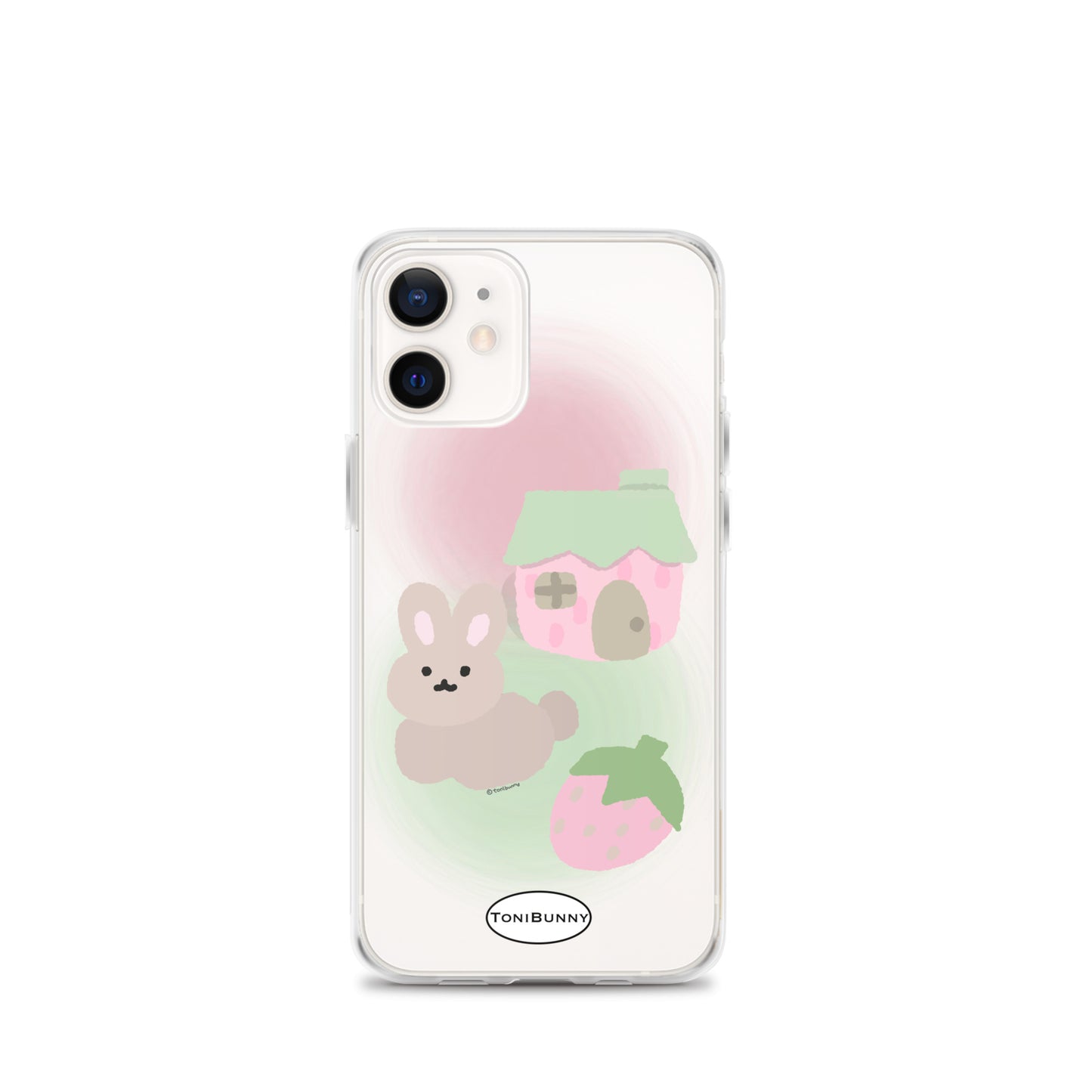 ๐ Pink ToniBunny Cottage iPhone Clear Case ๐