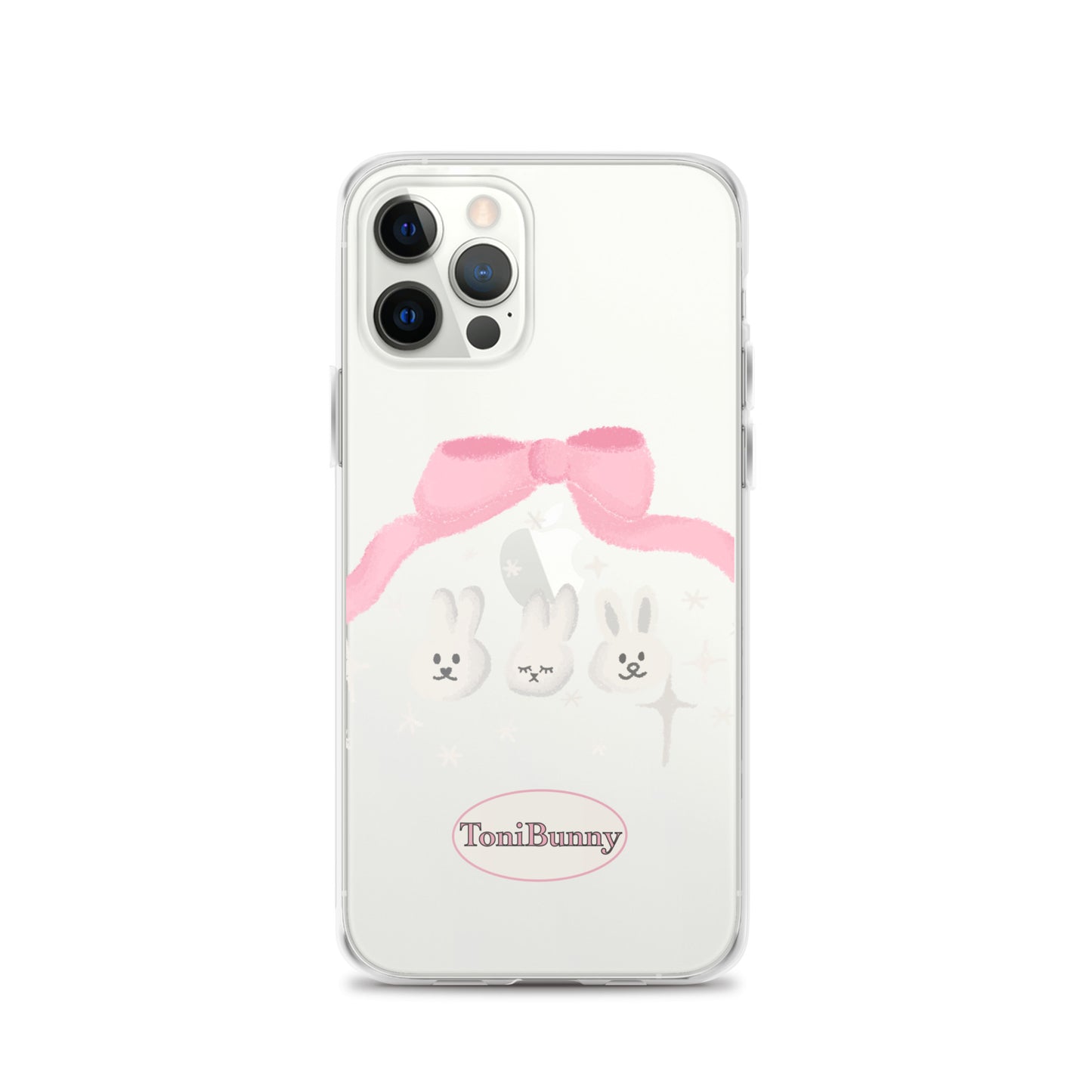 π ToniBunny Ribbon Bunny Friends iPhone Clear Case π