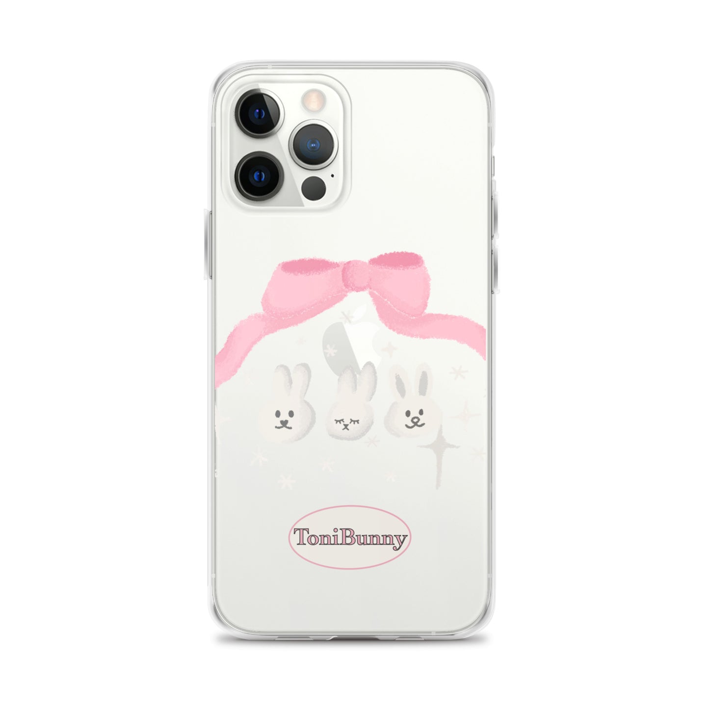 π ToniBunny Ribbon Bunny Friends iPhone Clear Case π