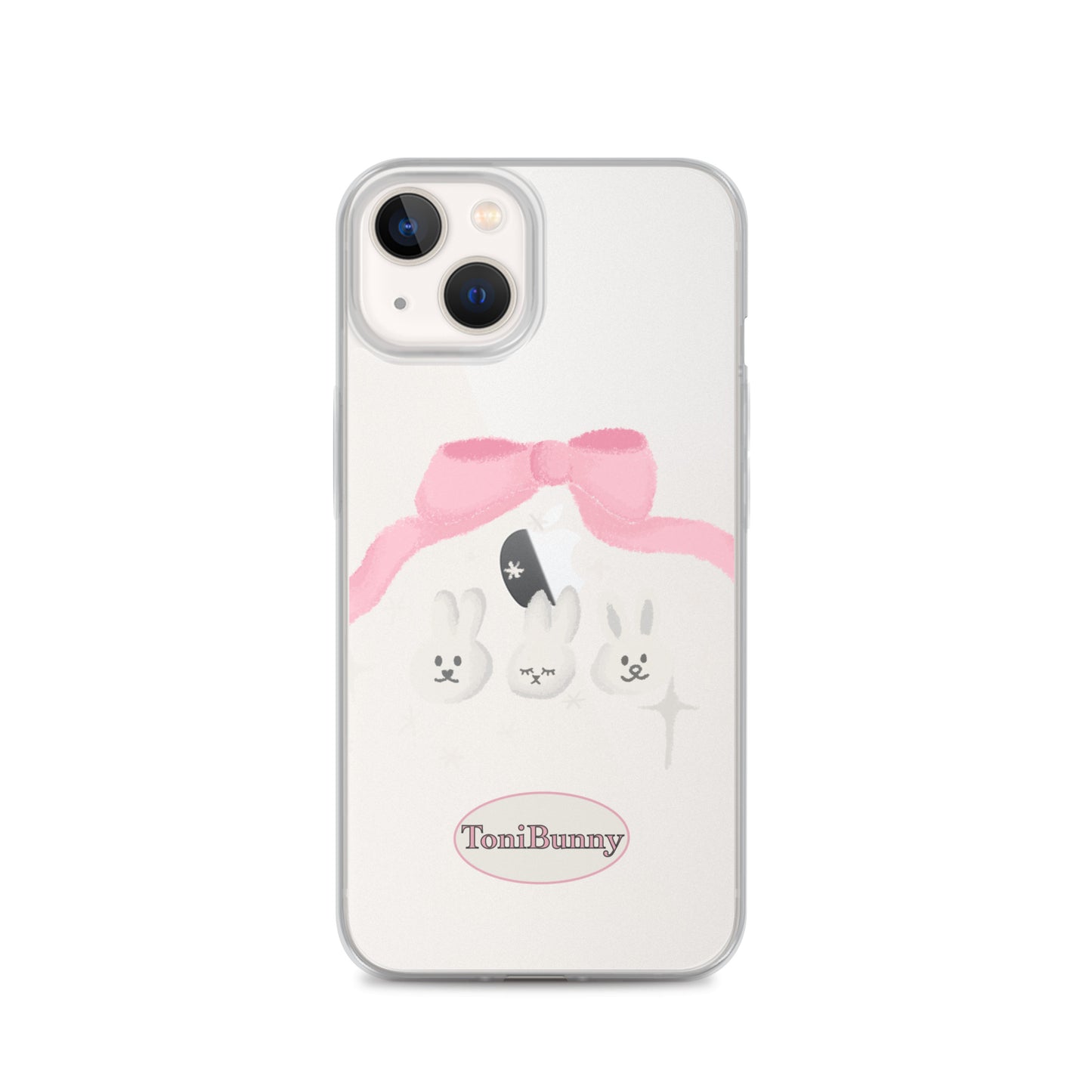 π ToniBunny Ribbon Bunny Friends iPhone Clear Case π