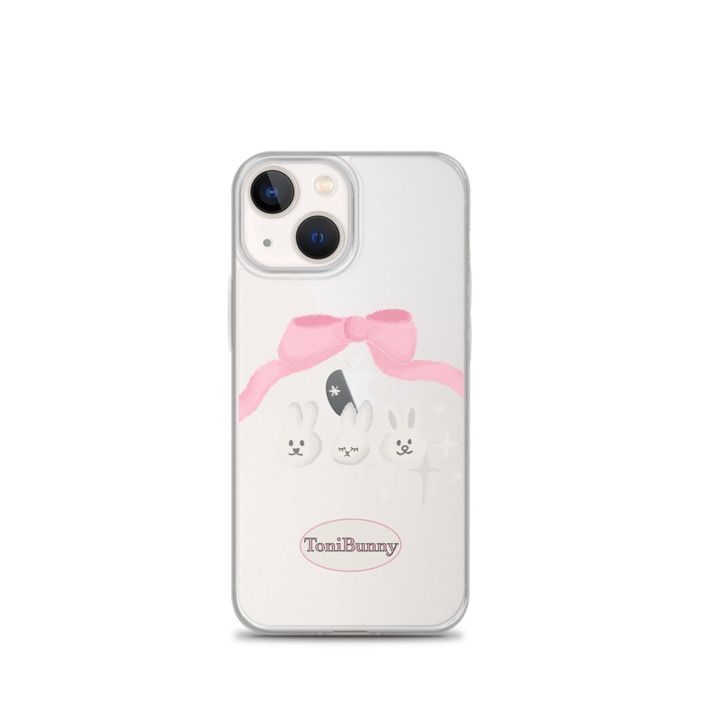 π ToniBunny Ribbon Bunny Friends iPhone Clear Case π