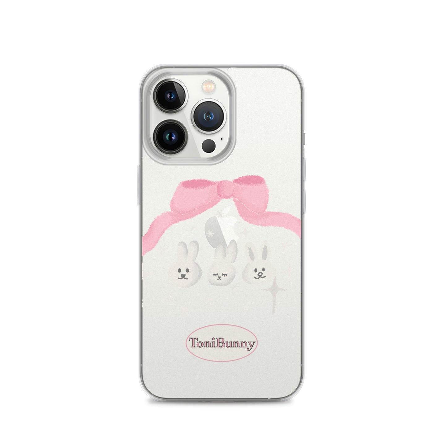 π ToniBunny Ribbon Bunny Friends iPhone Clear Case π