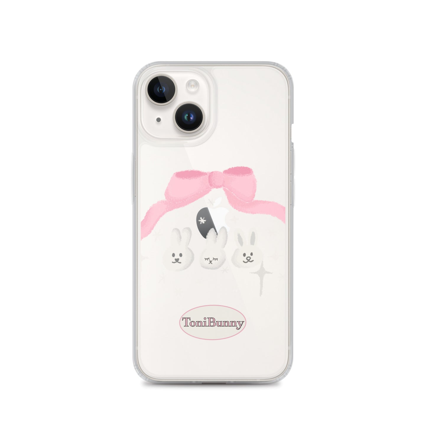 π ToniBunny Ribbon Bunny Friends iPhone Clear Case π