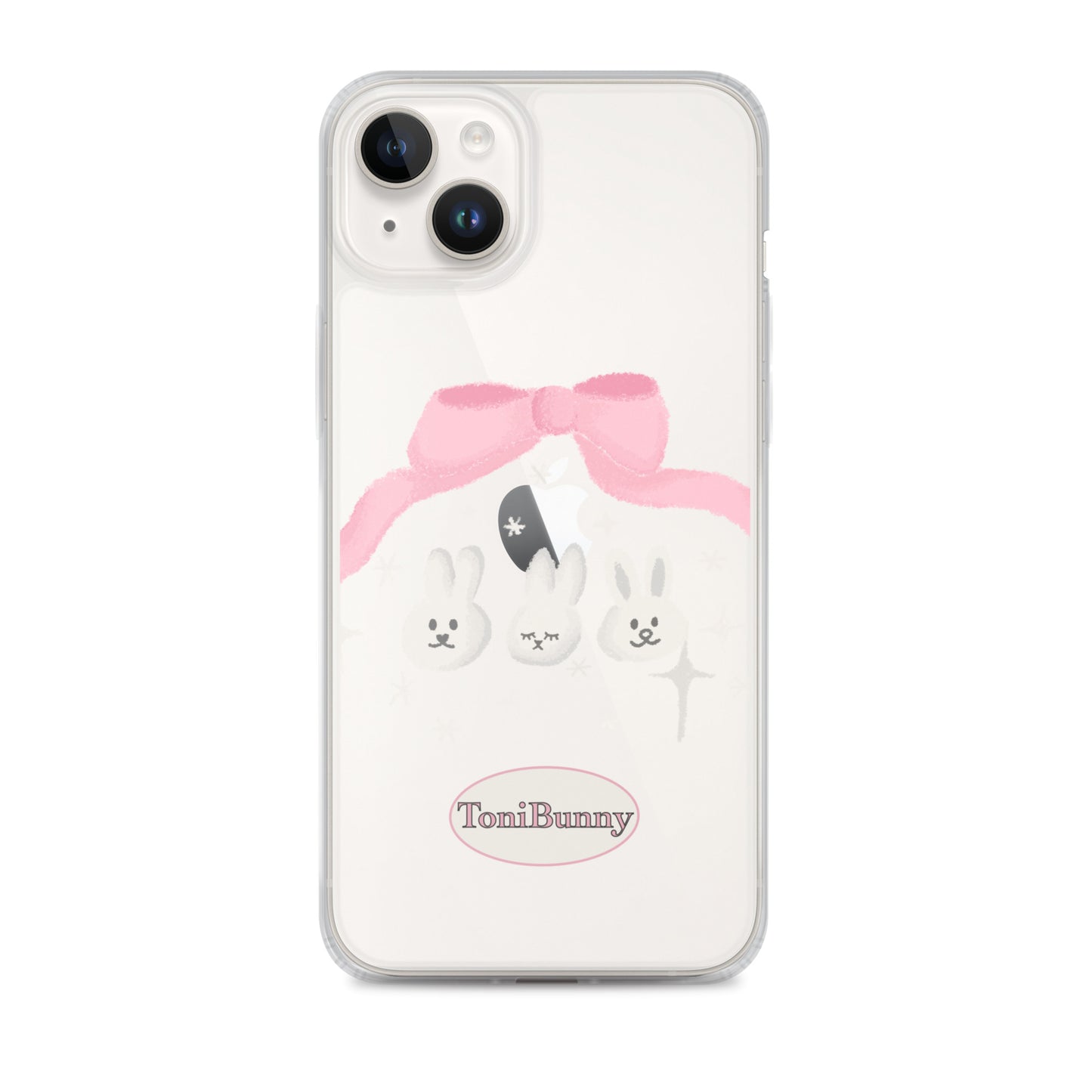 π ToniBunny Ribbon Bunny Friends iPhone Clear Case π