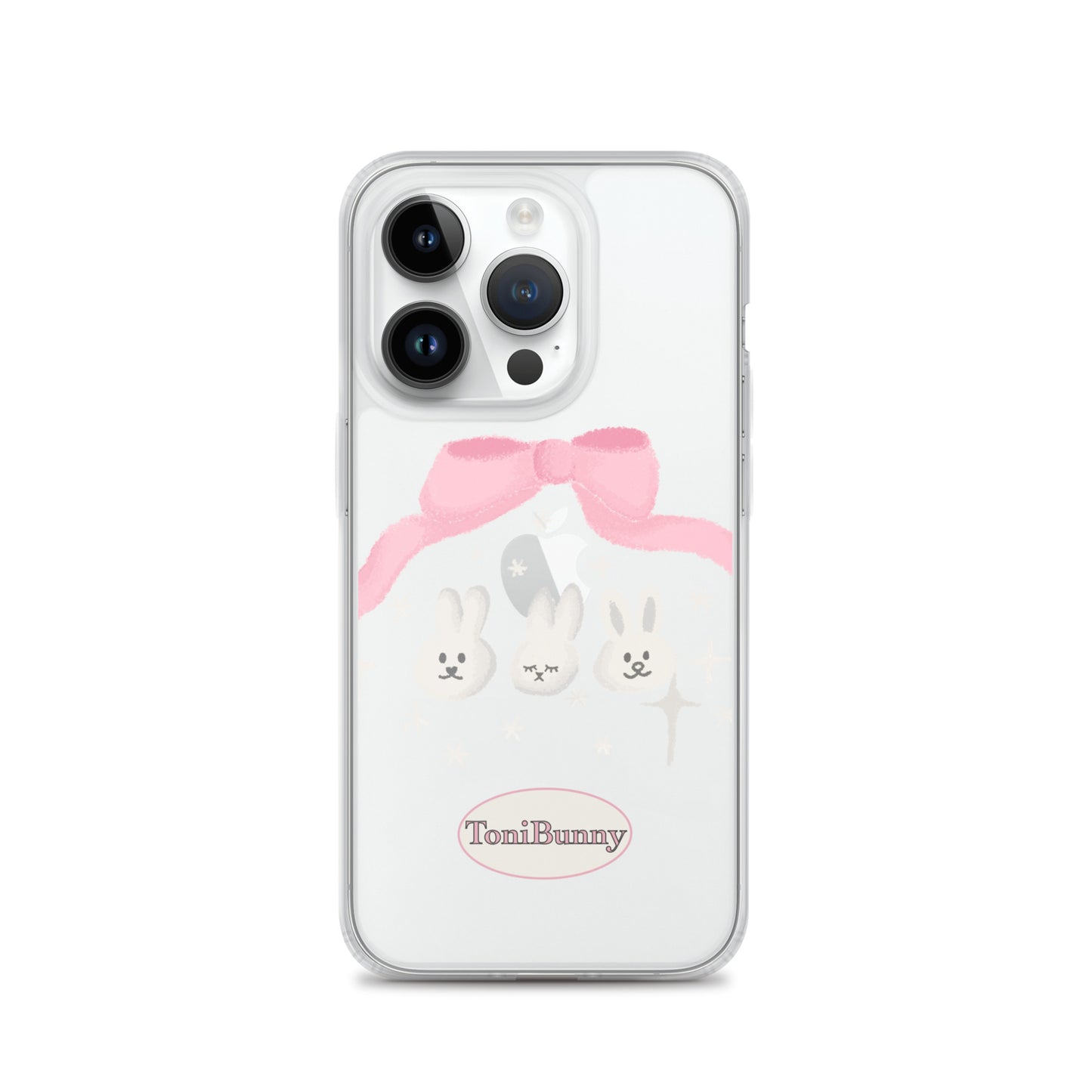 π ToniBunny Ribbon Bunny Friends iPhone Clear Case π