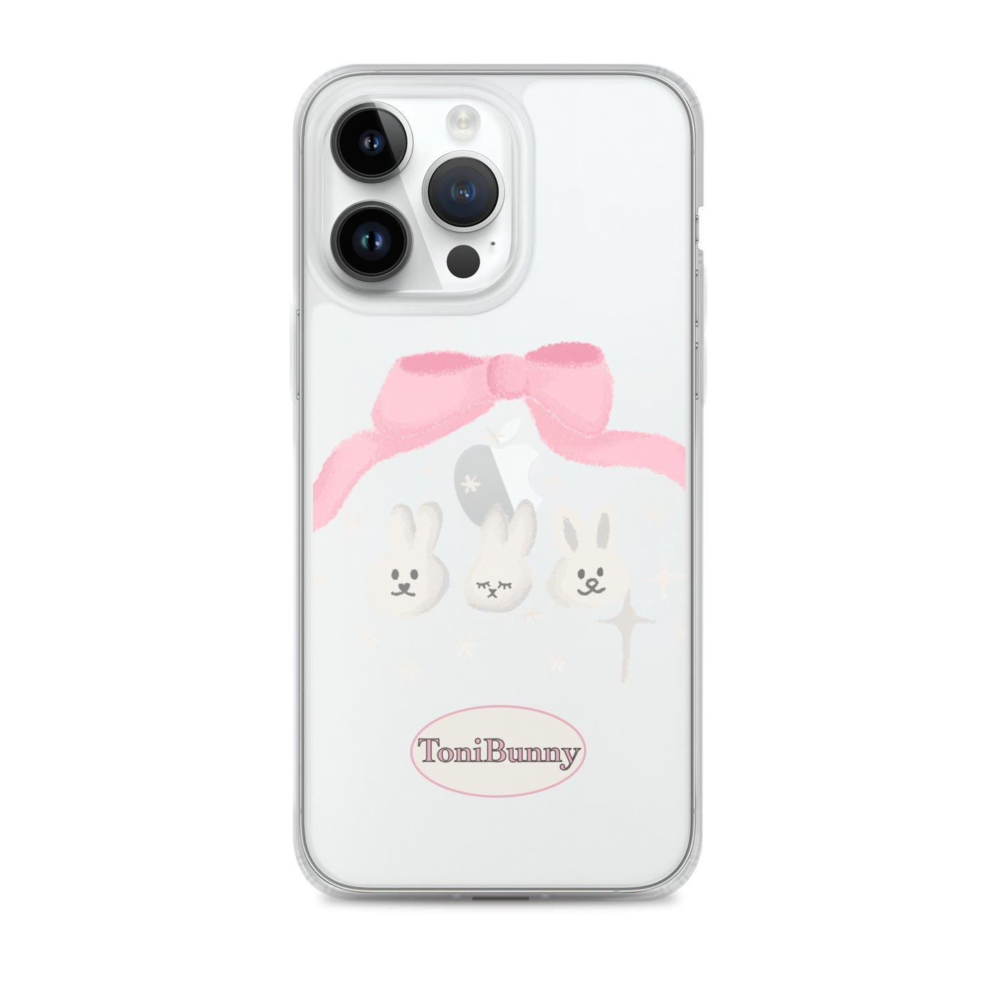 π ToniBunny Ribbon Bunny Friends iPhone Clear Case π