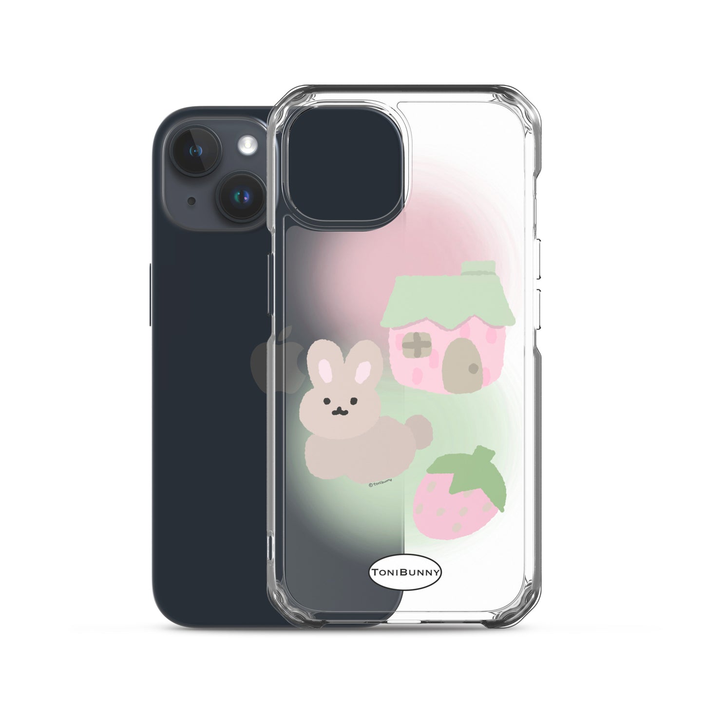 ๐ Pink ToniBunny Cottage iPhone Clear Case ๐