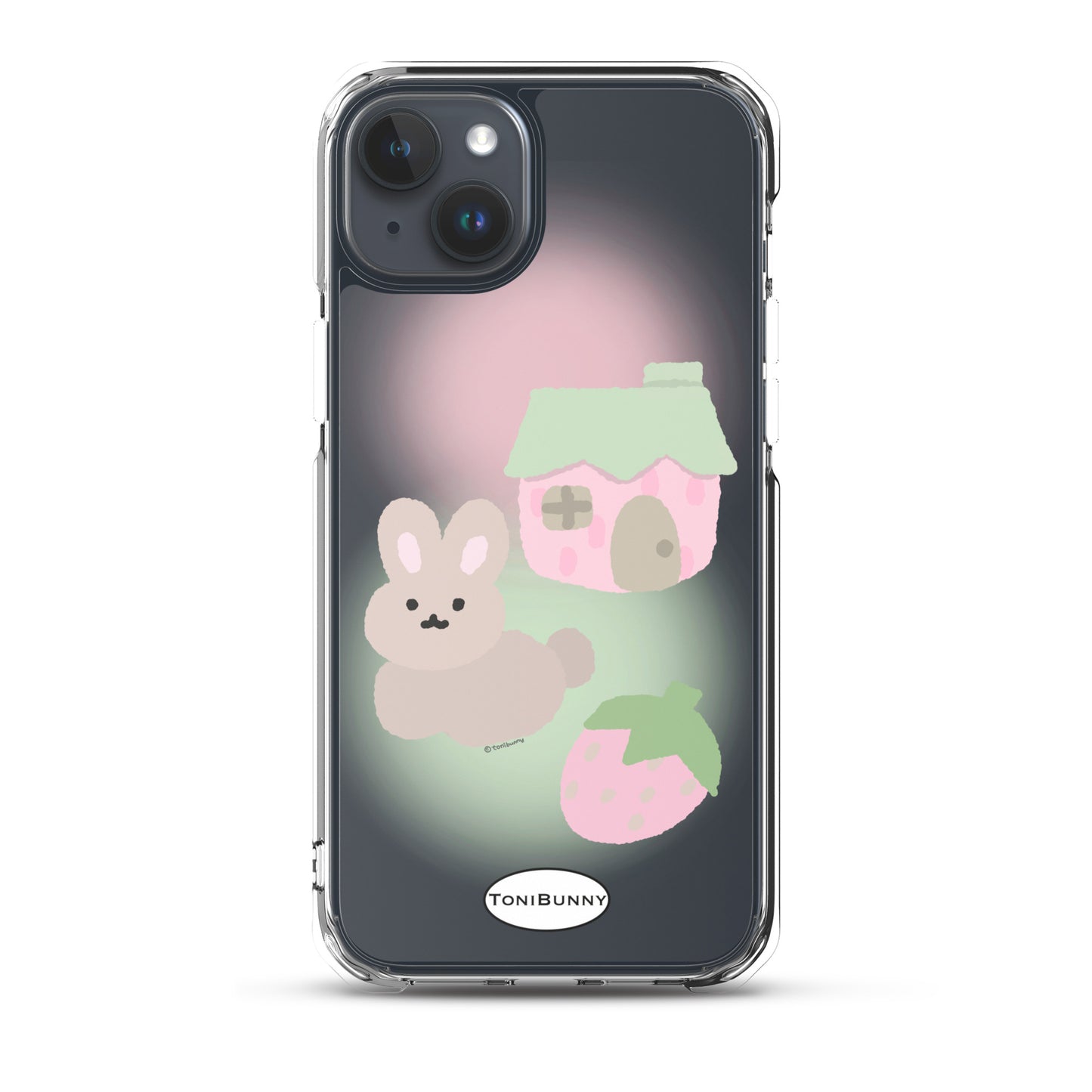 ๐ Pink ToniBunny Cottage iPhone Clear Case ๐