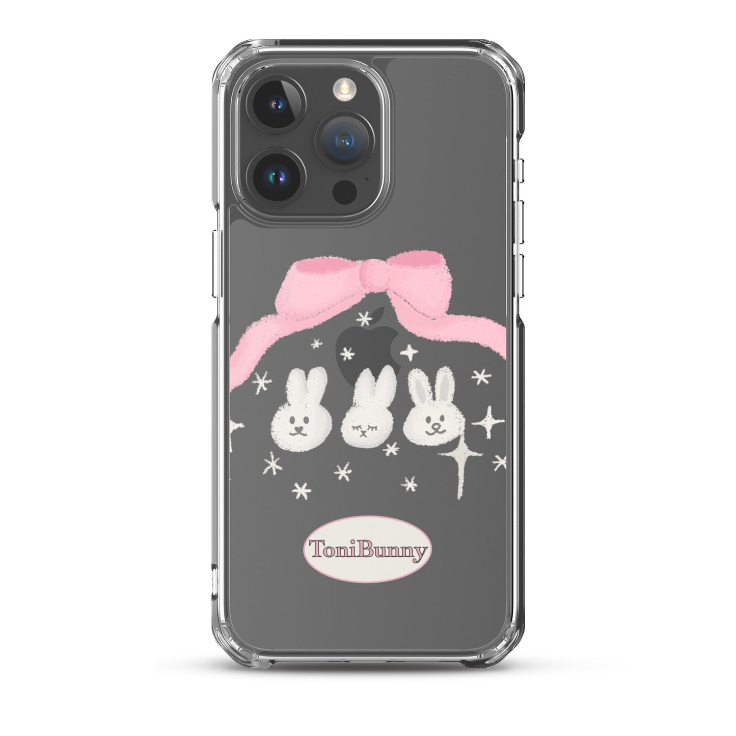π ToniBunny Ribbon Bunny Friends iPhone Clear Case π