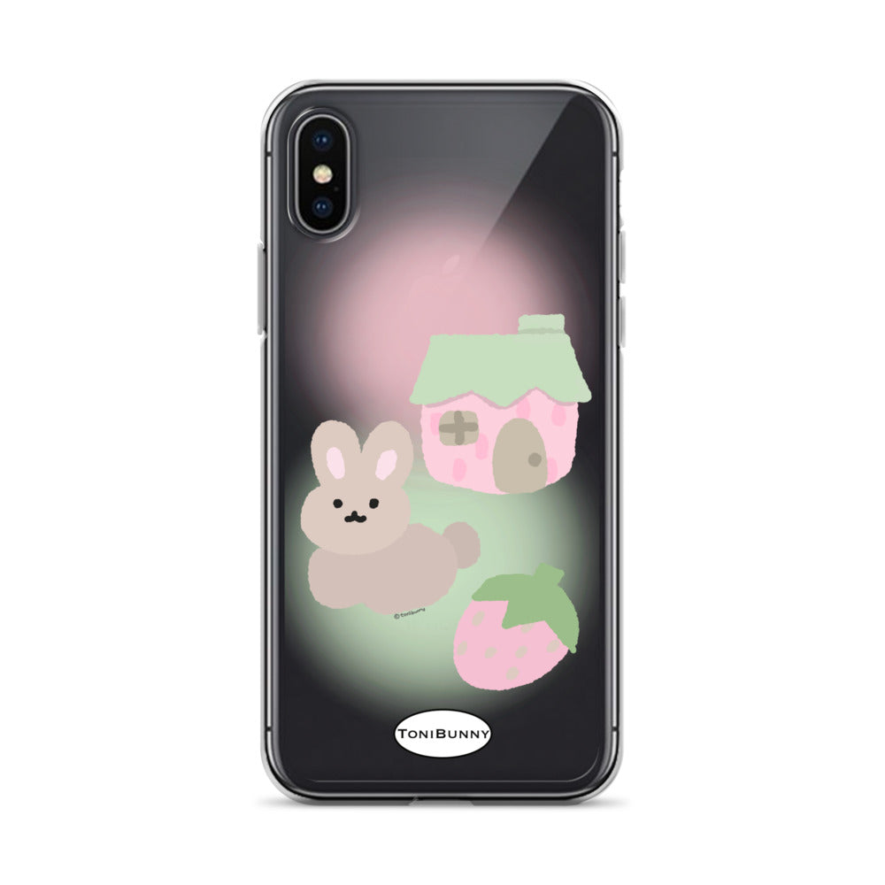 ๐ Pink ToniBunny Cottage iPhone Clear Case ๐