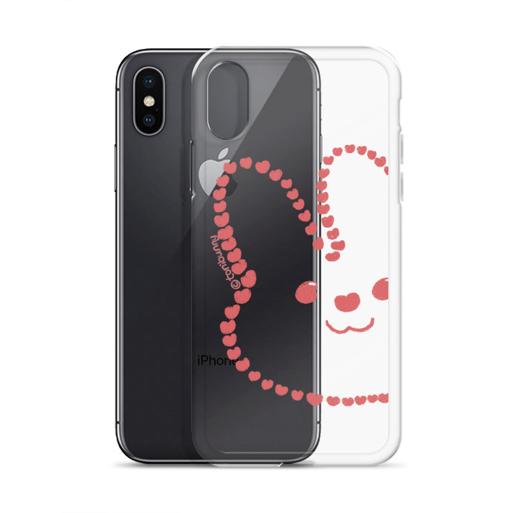 💖 Heart Bunny iPhone Clear Case 💖
