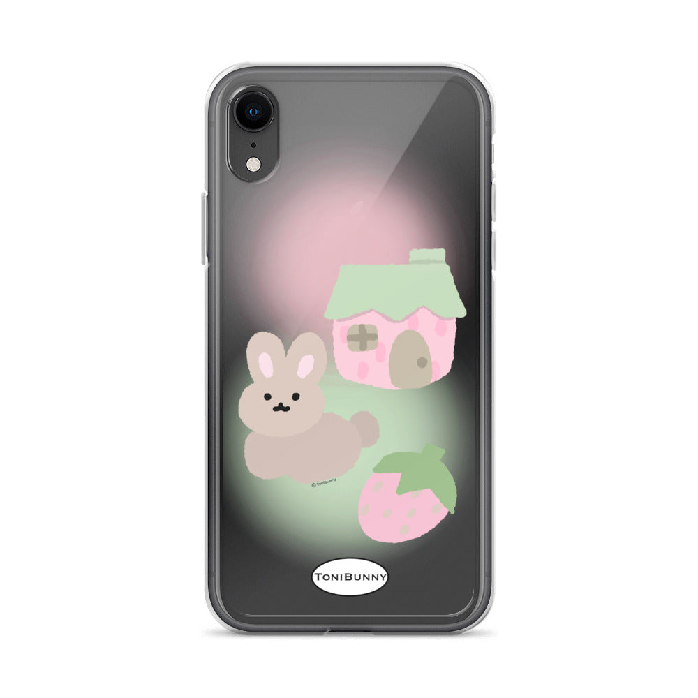 ๐ Pink ToniBunny Cottage iPhone Clear Case ๐