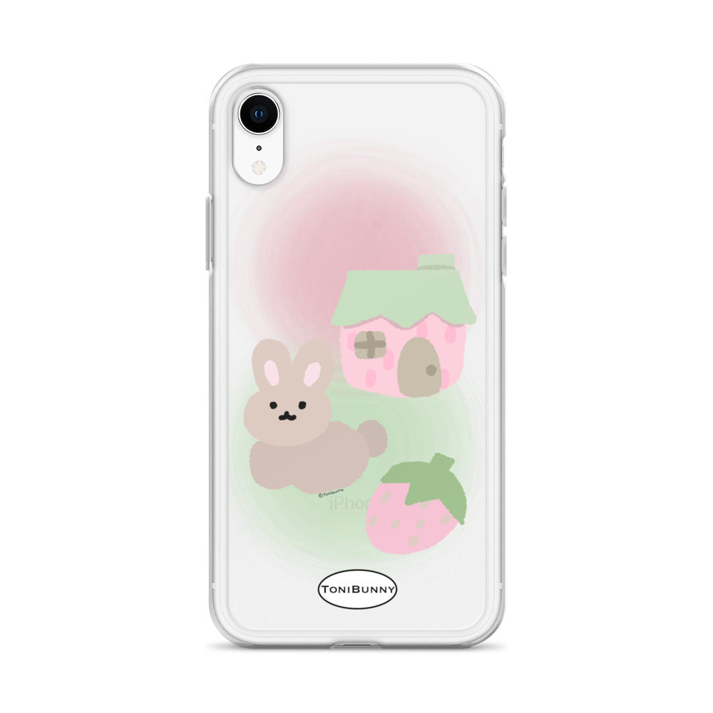 ๐ Pink ToniBunny Cottage iPhone Clear Case ๐