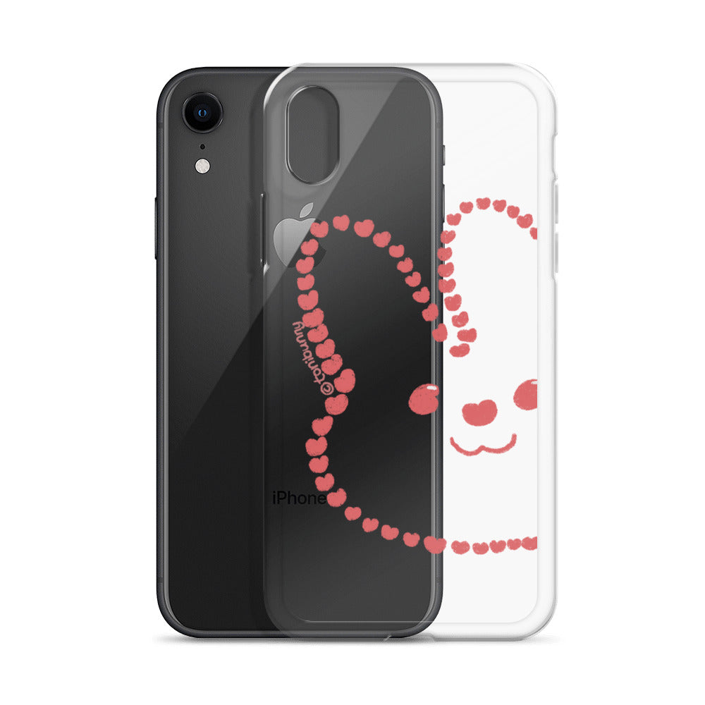 💖 Heart Bunny iPhone Clear Case 💖