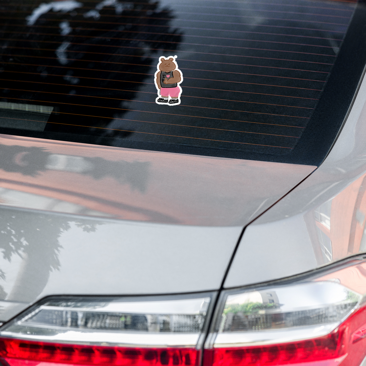 π» Athletic ToniBear Bubble-free Stickers π»