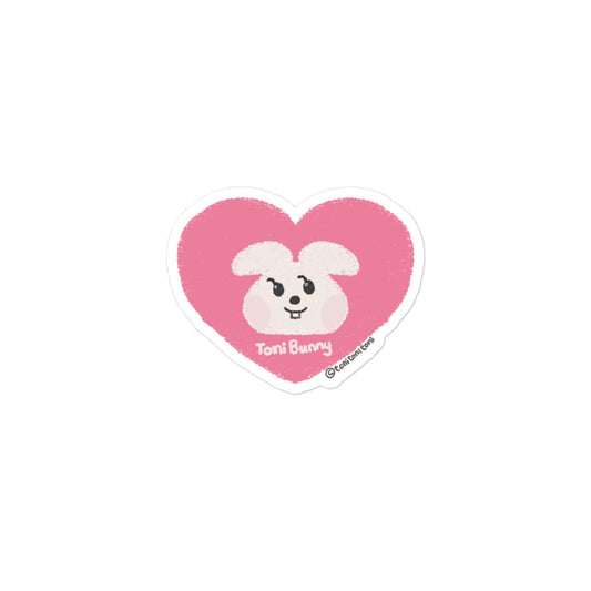 Pink Heart Stickers