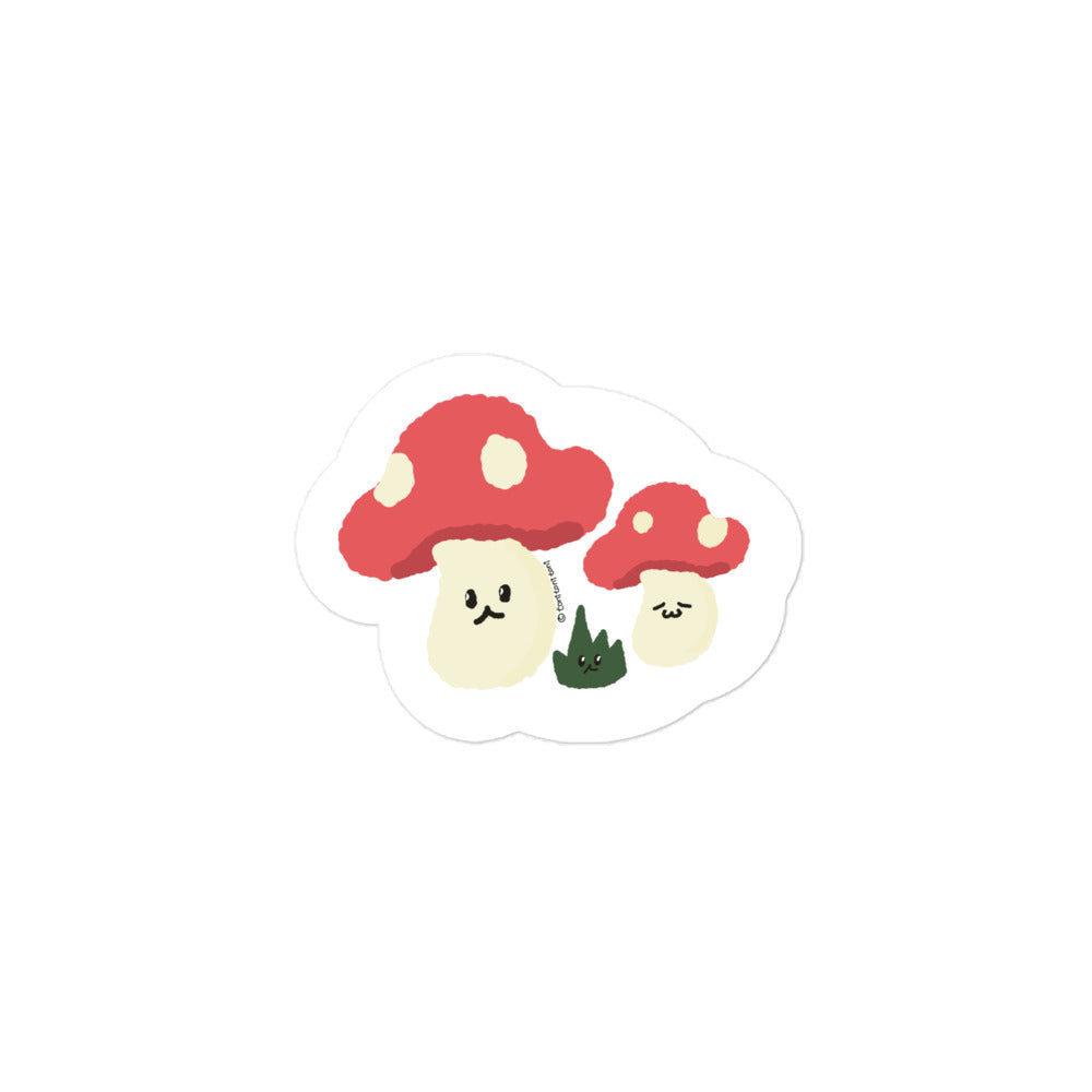 Cute Mushroom Stickers Cute Mushroom Stickers