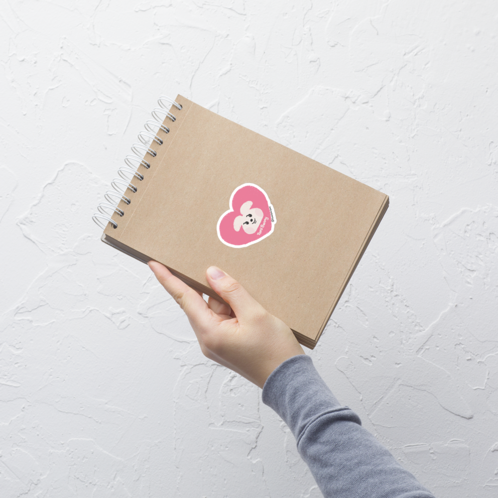 Pink Heart Stickers
