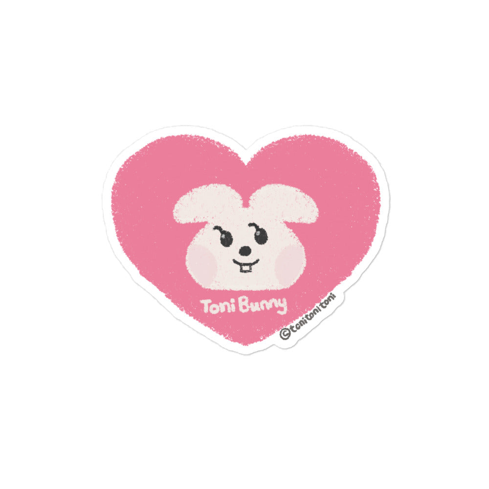Pink Heart Stickers