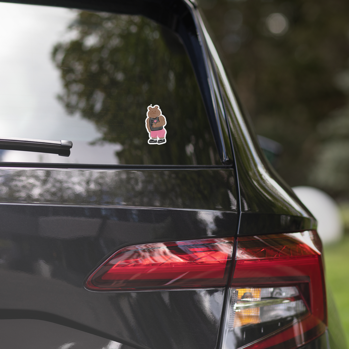π» Athletic ToniBear Bubble-free Stickers π»
