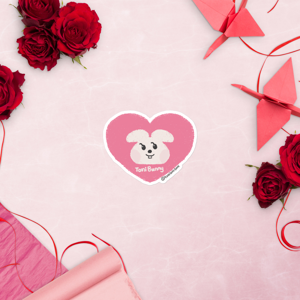 Pink Heart Stickers