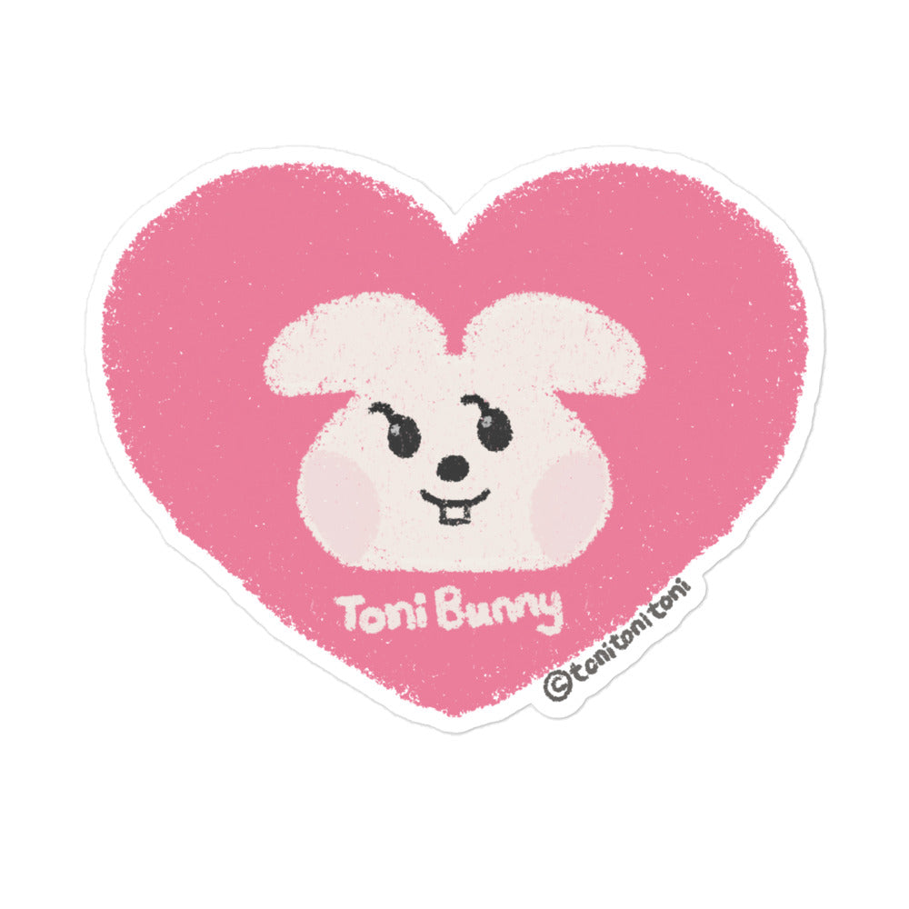 Pink Heart Stickers