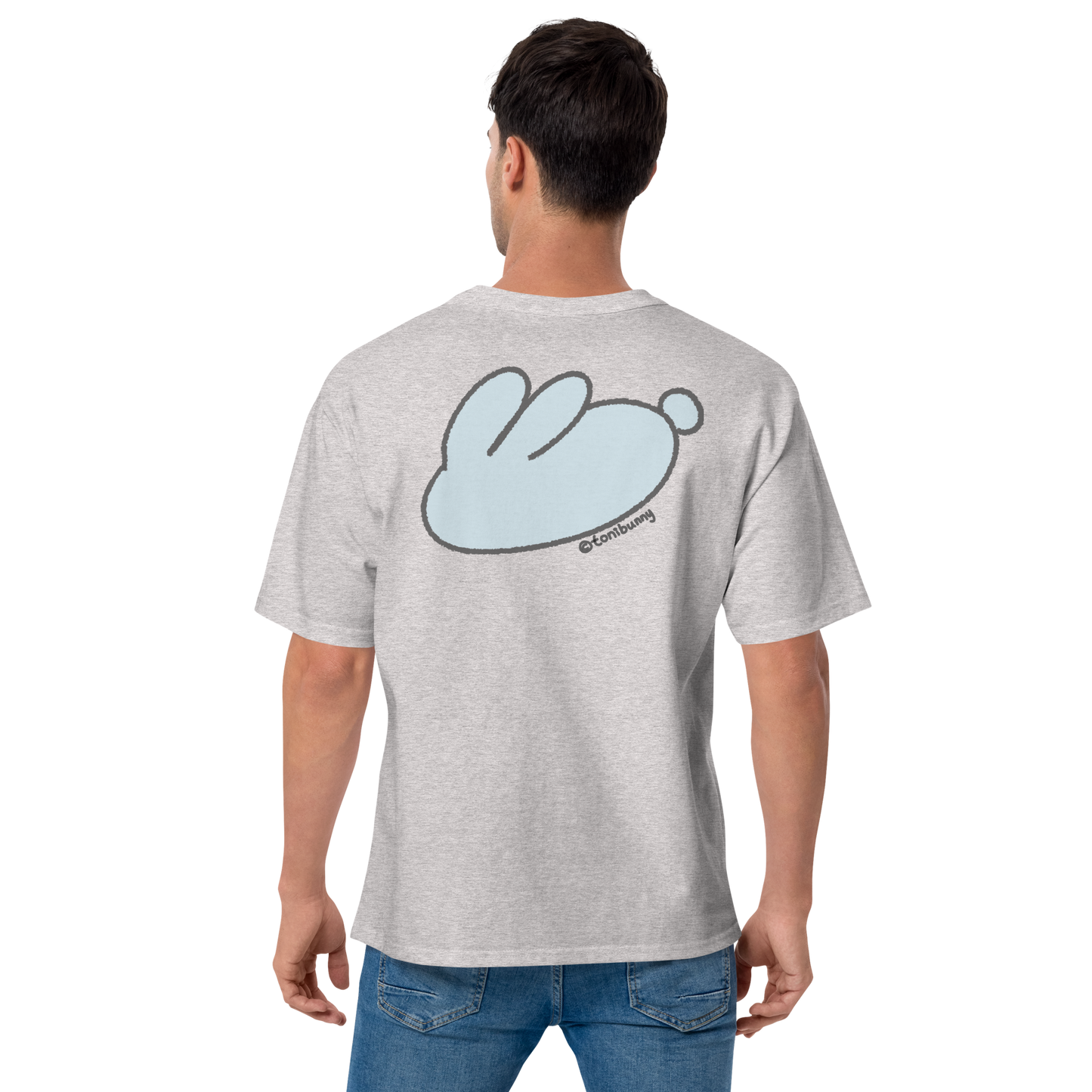 π ToniBunny Blue Bubble Letter Men's Champion T-Shirt π