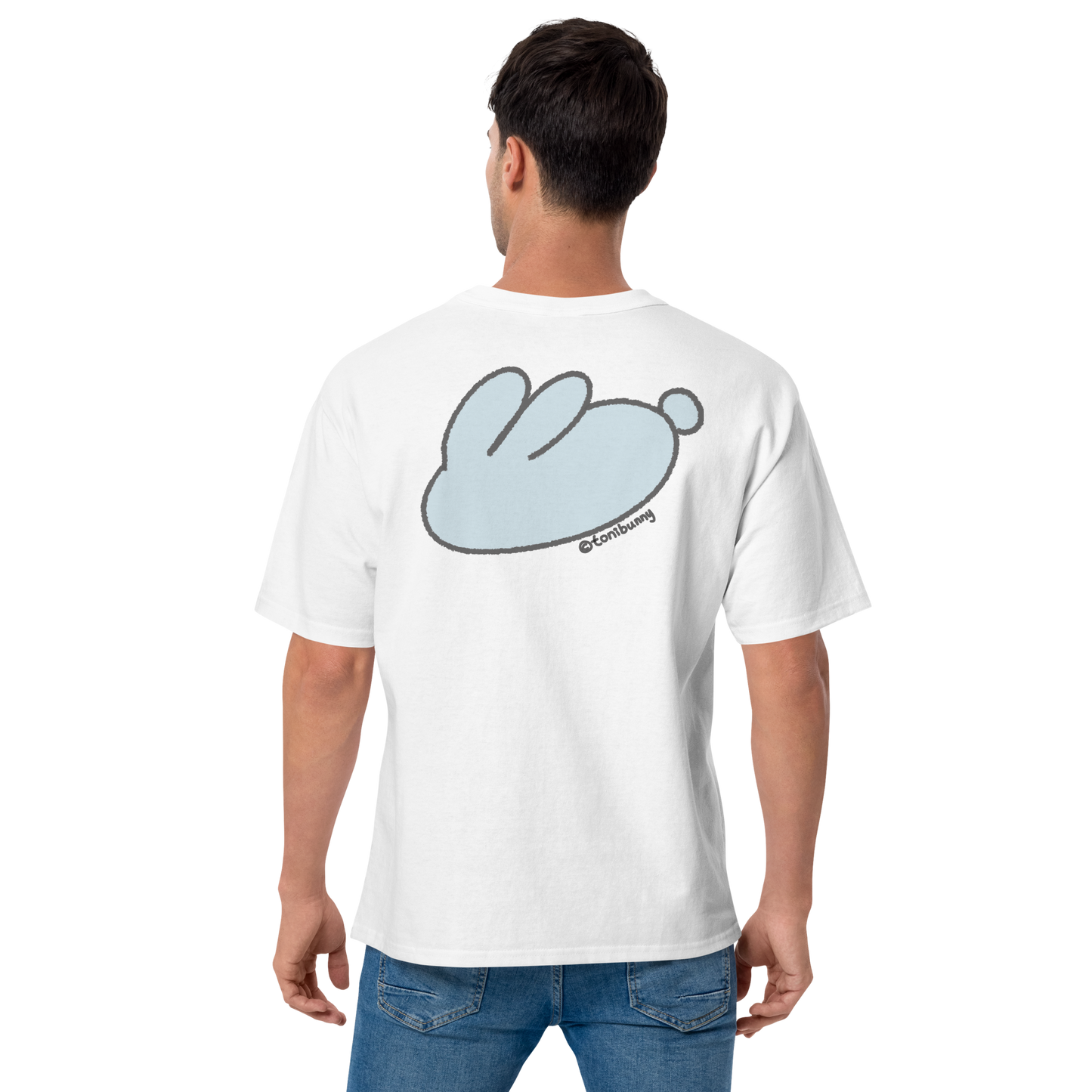 π ToniBunny Blue Bubble Letter Men's Champion T-Shirt π