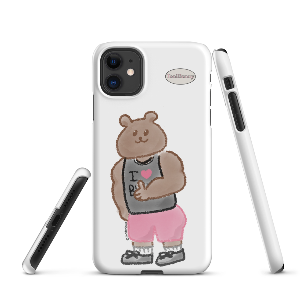 π» Athletic ToniBear iPhone Snap Case π»