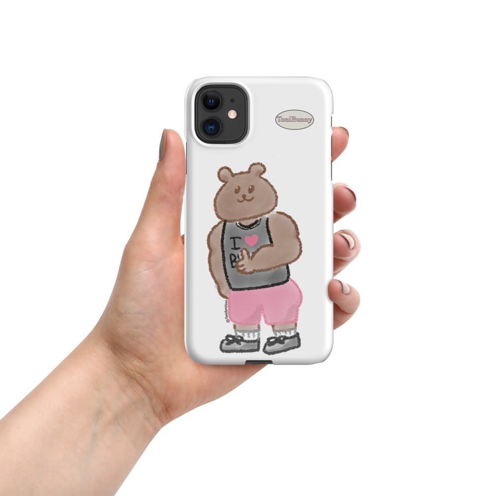 π» Athletic ToniBear iPhone Snap Case π»