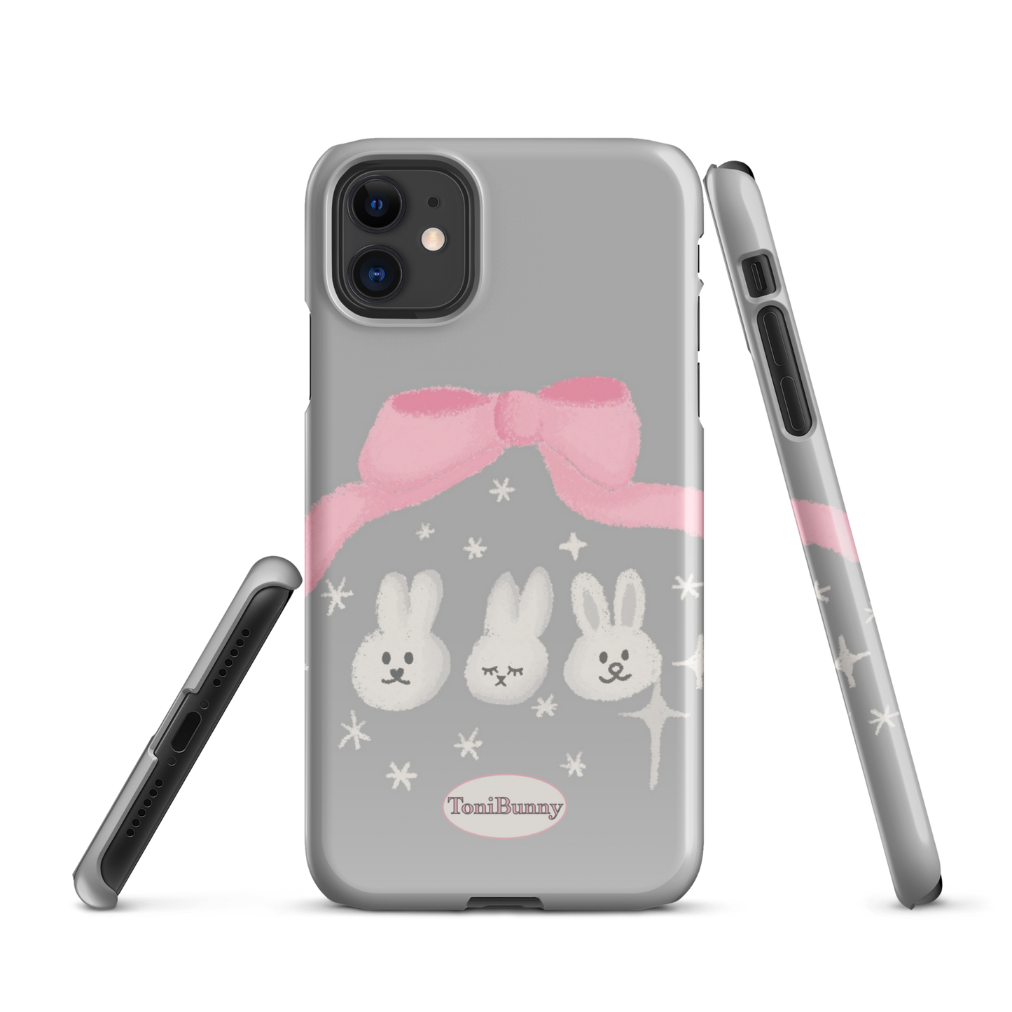 π ToniBunny Ribbon Bunny Friends iPhone Snap Case π
