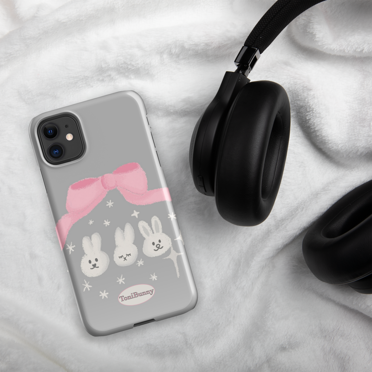 π ToniBunny Ribbon Bunny Friends iPhone Snap Case π