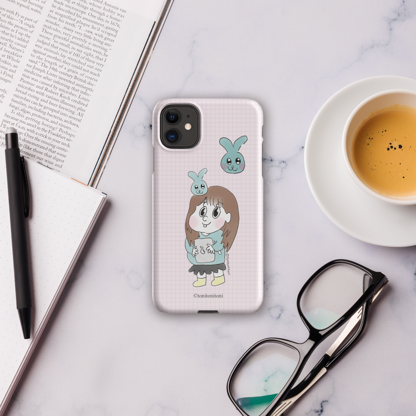 🐰 Blue ToniBunny iPhone Snap Case🐰
