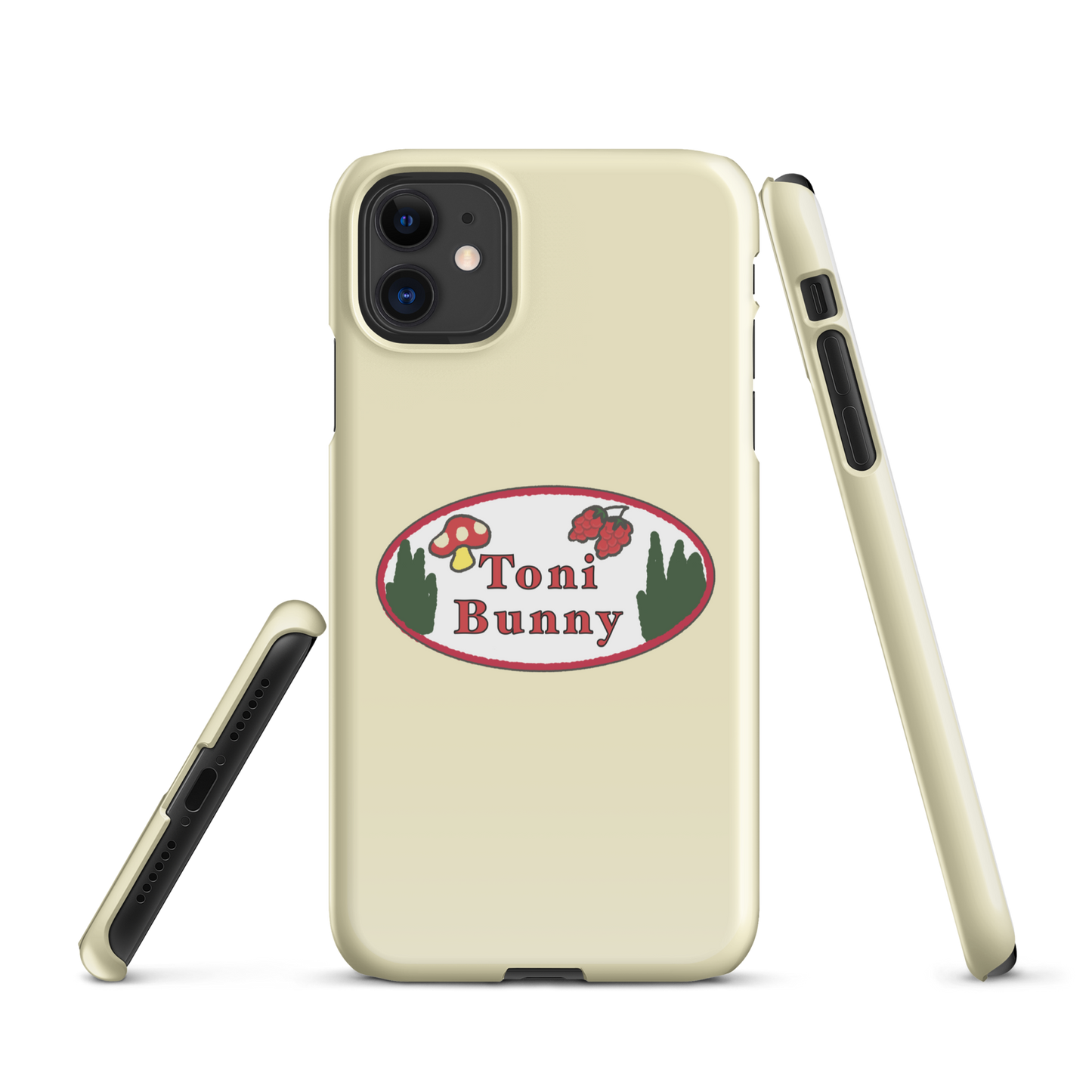 π ToniBunny Mushroom Logo iPhone Snap Case π