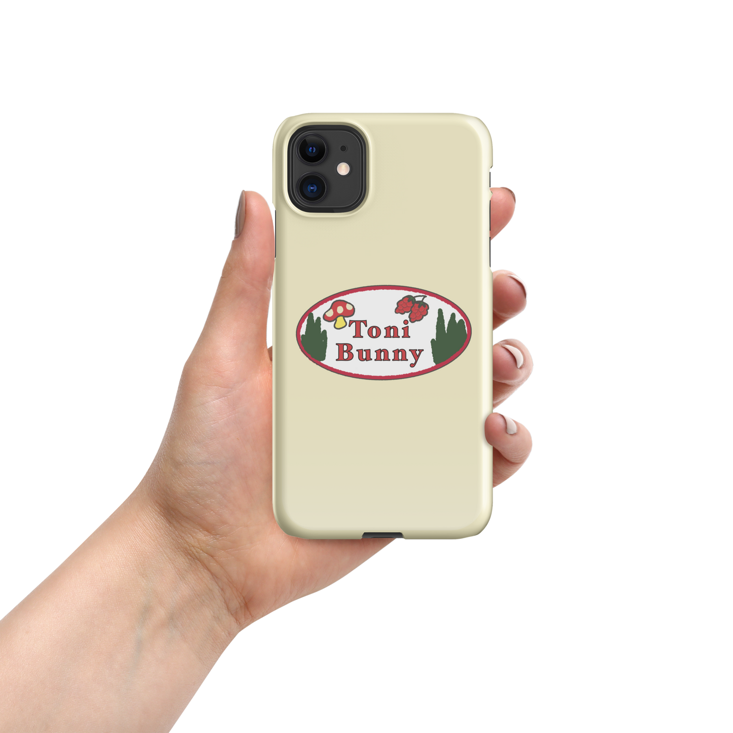 π ToniBunny Mushroom Logo iPhone Snap Case π