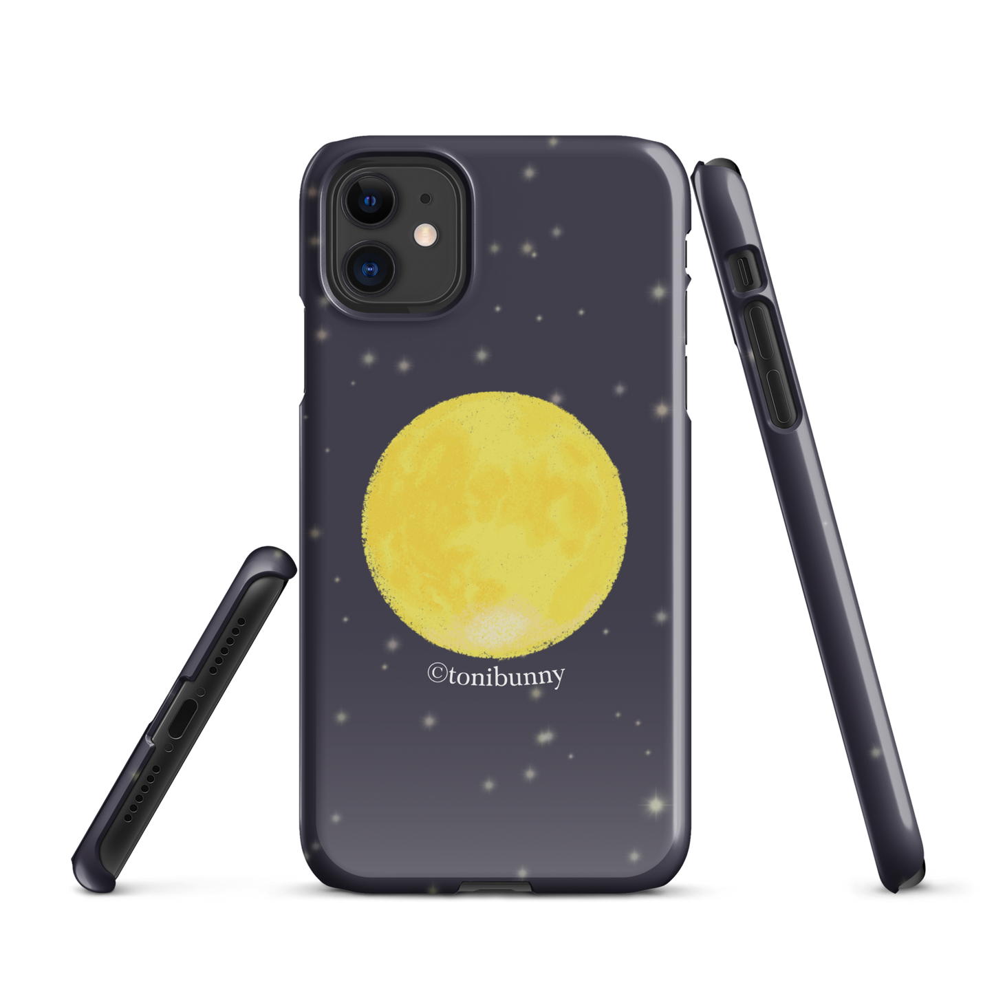 🌕 Full Moon iPhone Snap Case 🌕