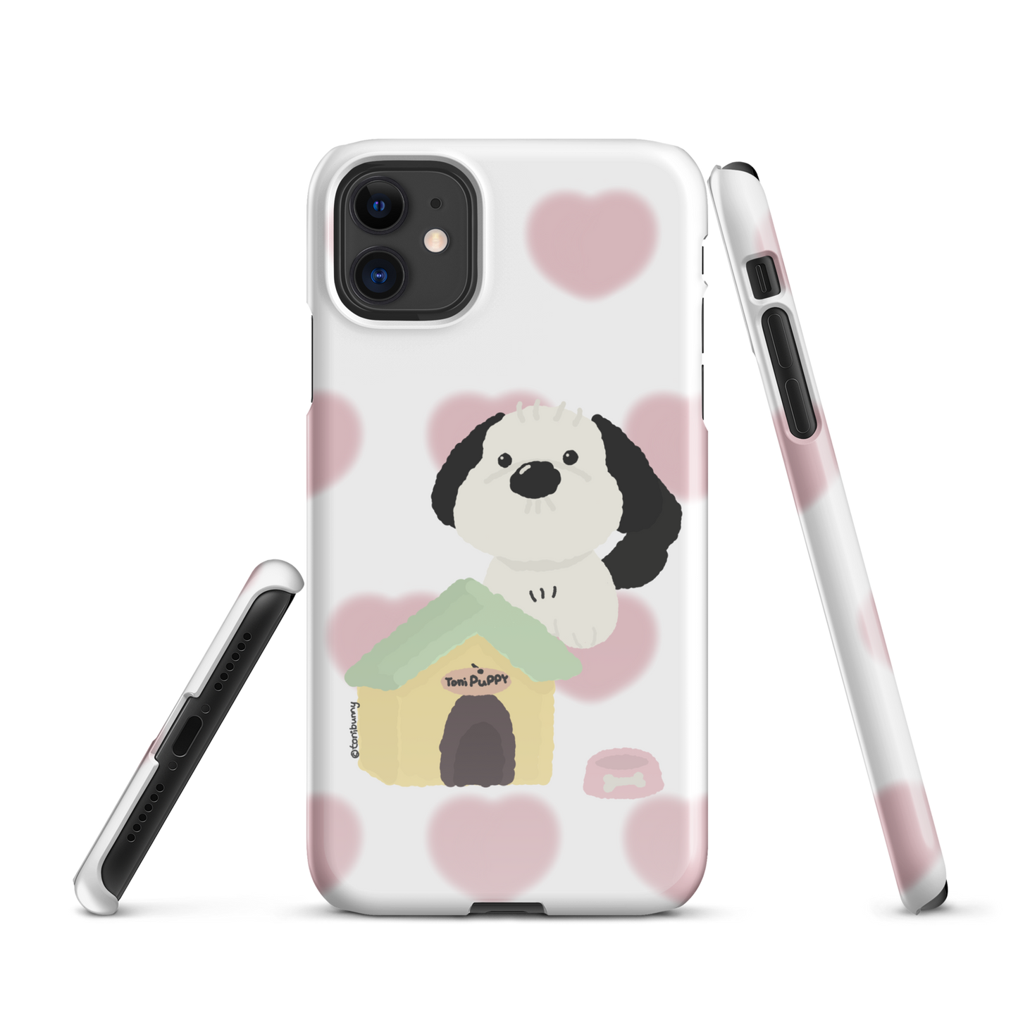 πΆ Pink Pattern ToniPuppy iPhone Snap Case πΆ