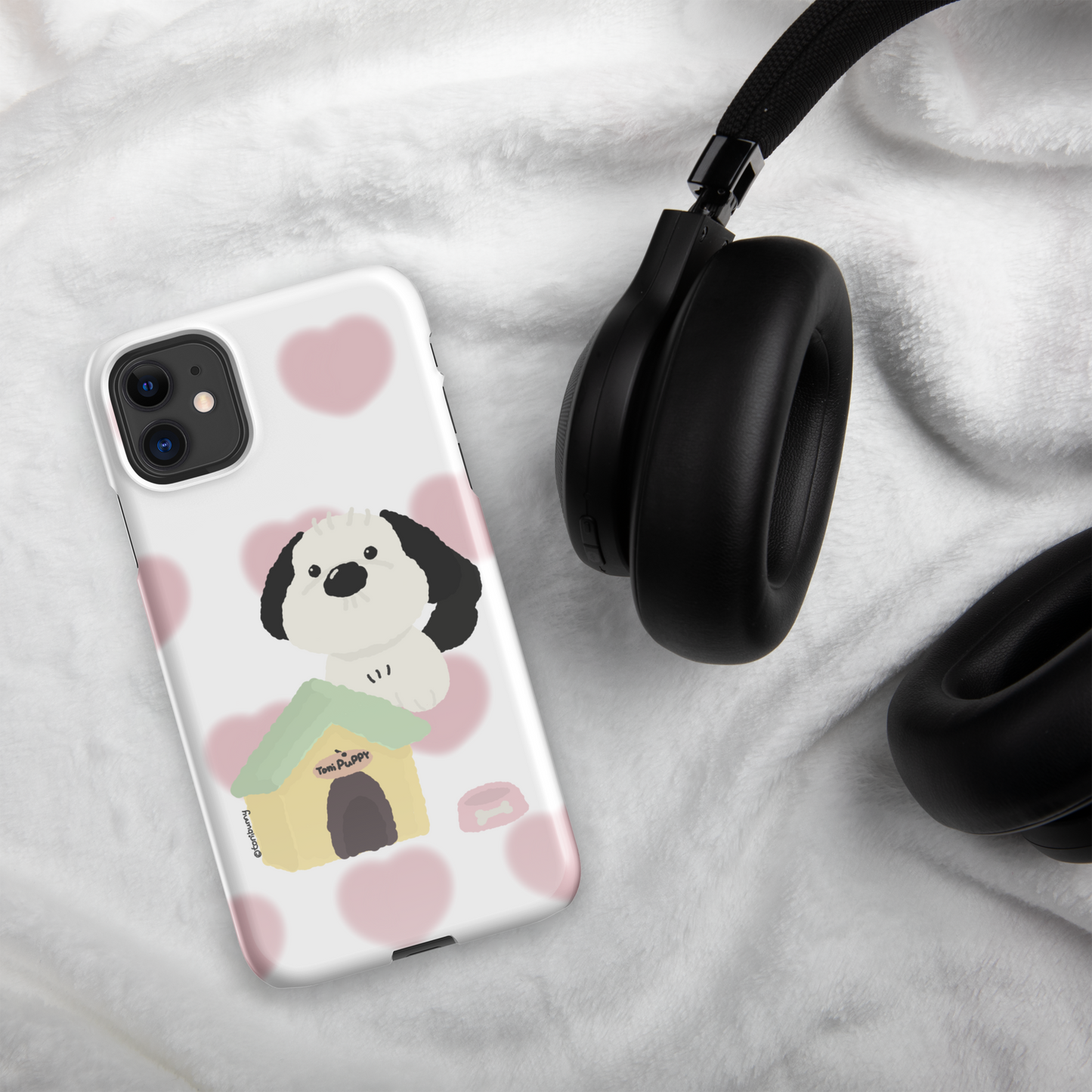 πΆ Pink Pattern ToniPuppy iPhone Snap Case πΆ