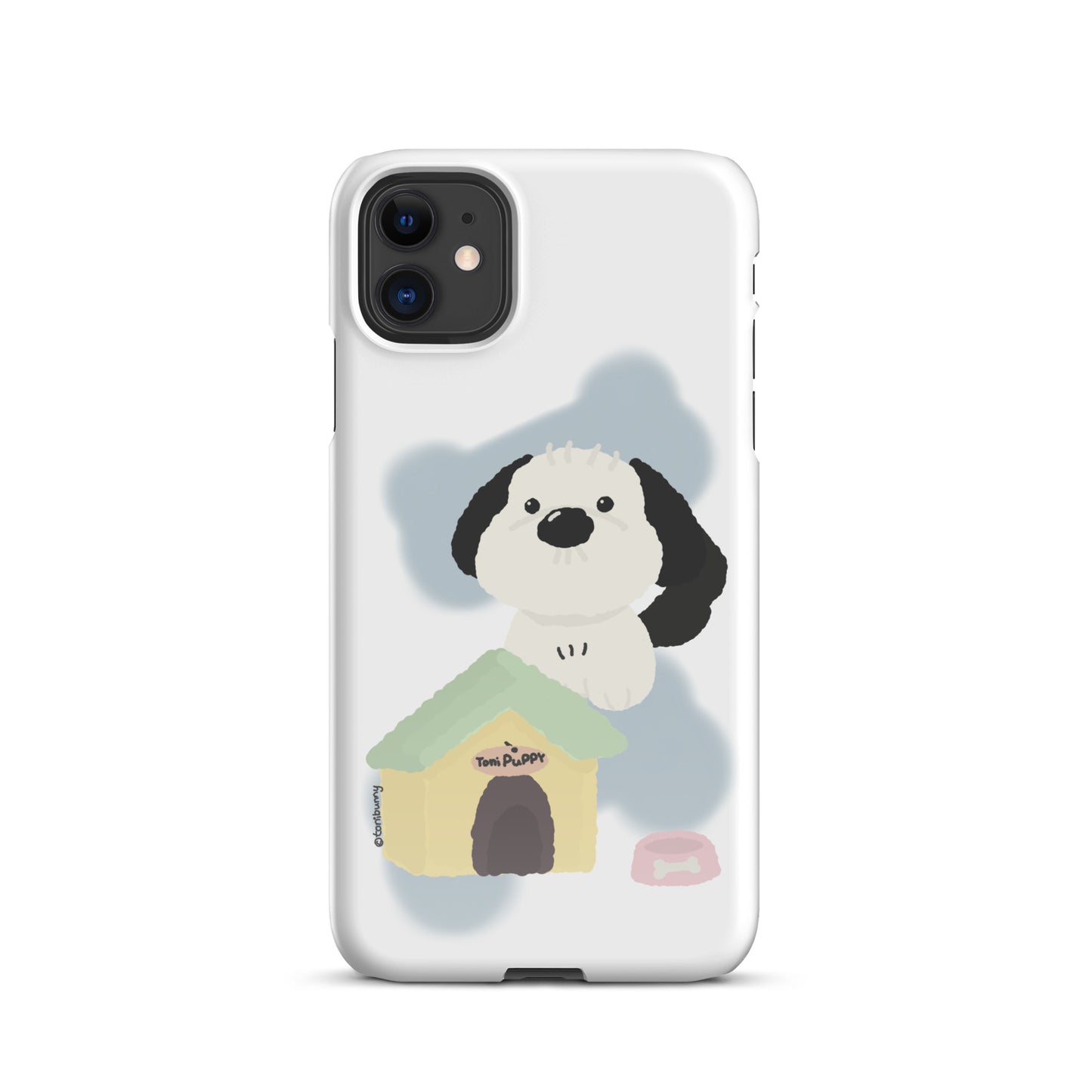 ๐พ Blue ToniPuppy iPhone Snap Case ๐พ