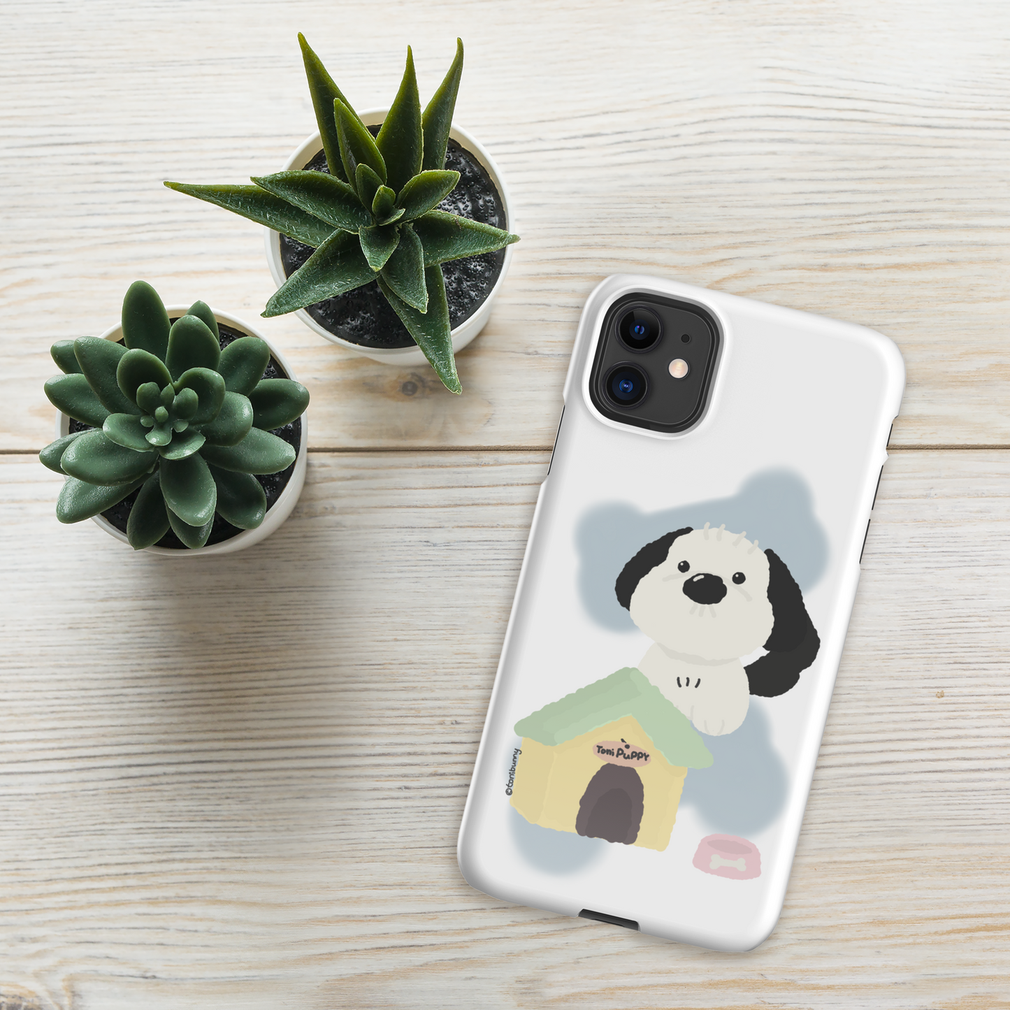 ๐พ Blue ToniPuppy iPhone Snap Case ๐พ