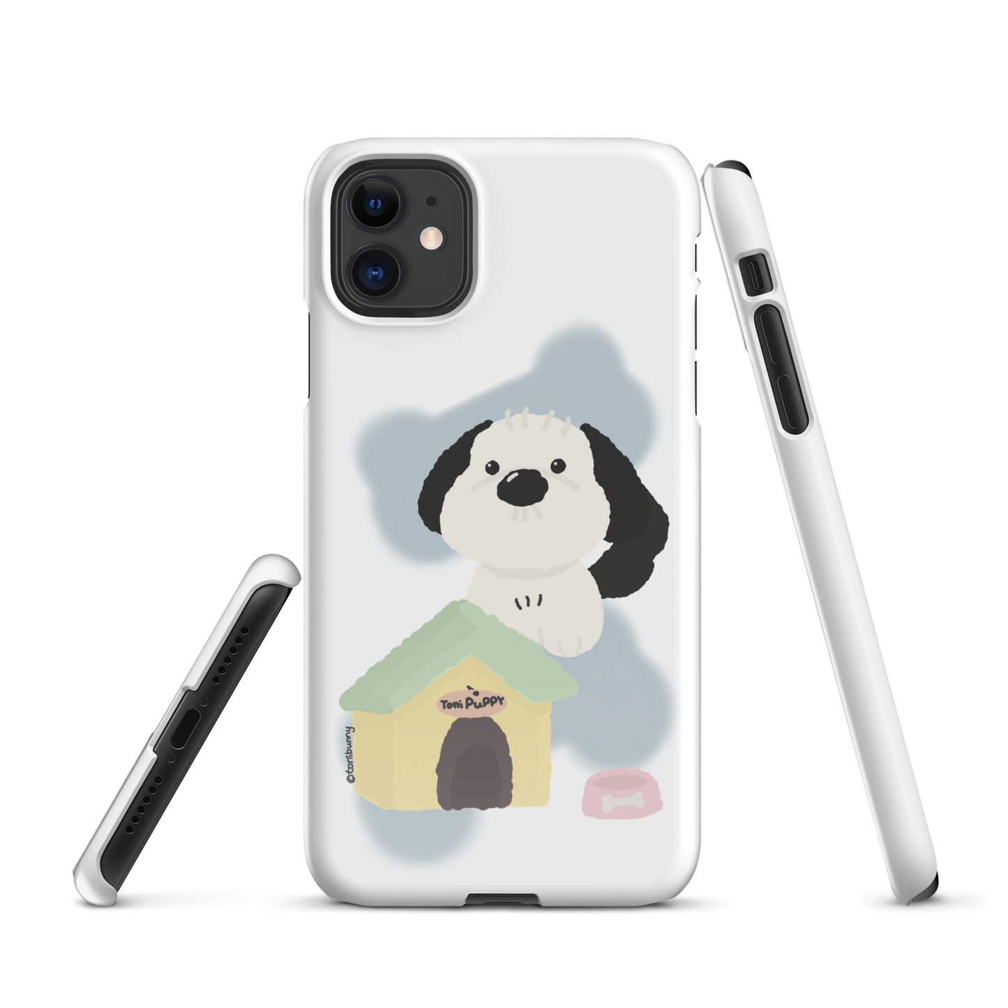 ๐พ Blue ToniPuppy iPhone Snap Case ๐พ