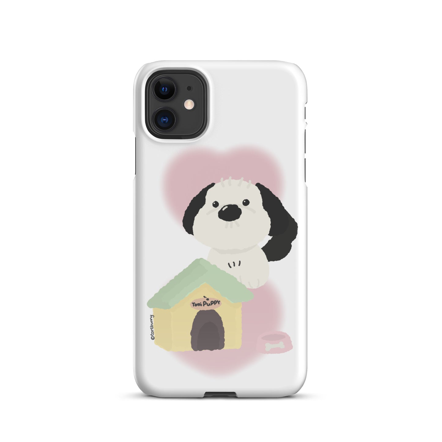 ๐ถ Pink ToniPuppy iPhone Snap Case ๐ถ