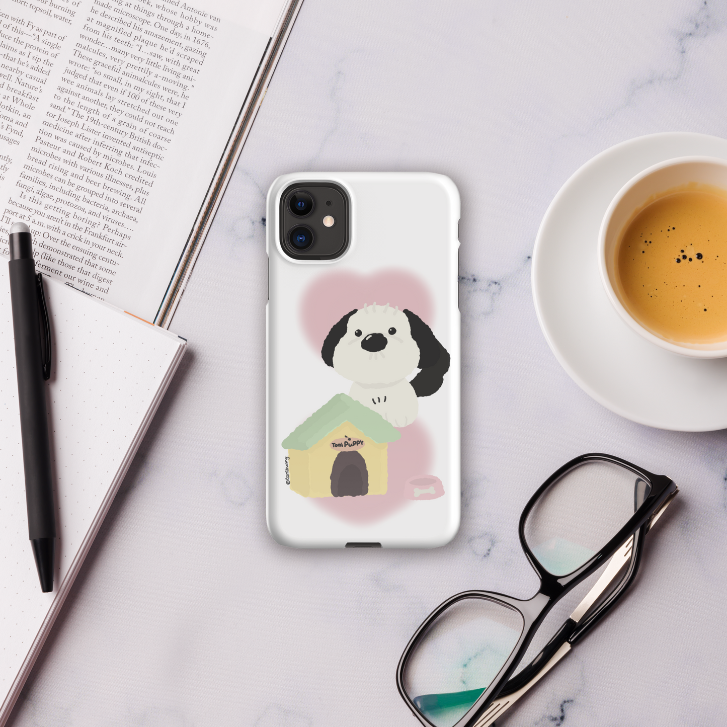๐ถ Pink ToniPuppy iPhone Snap Case ๐ถ