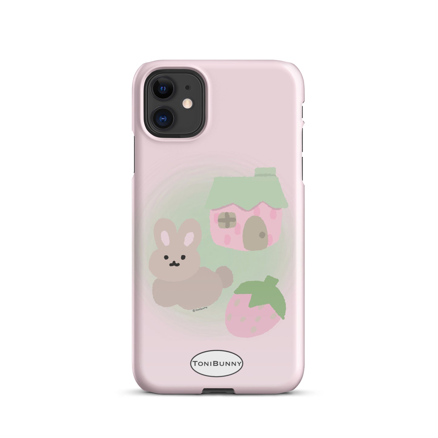 π· Pink ToniBunny Cottage iPhone Snap Case π·