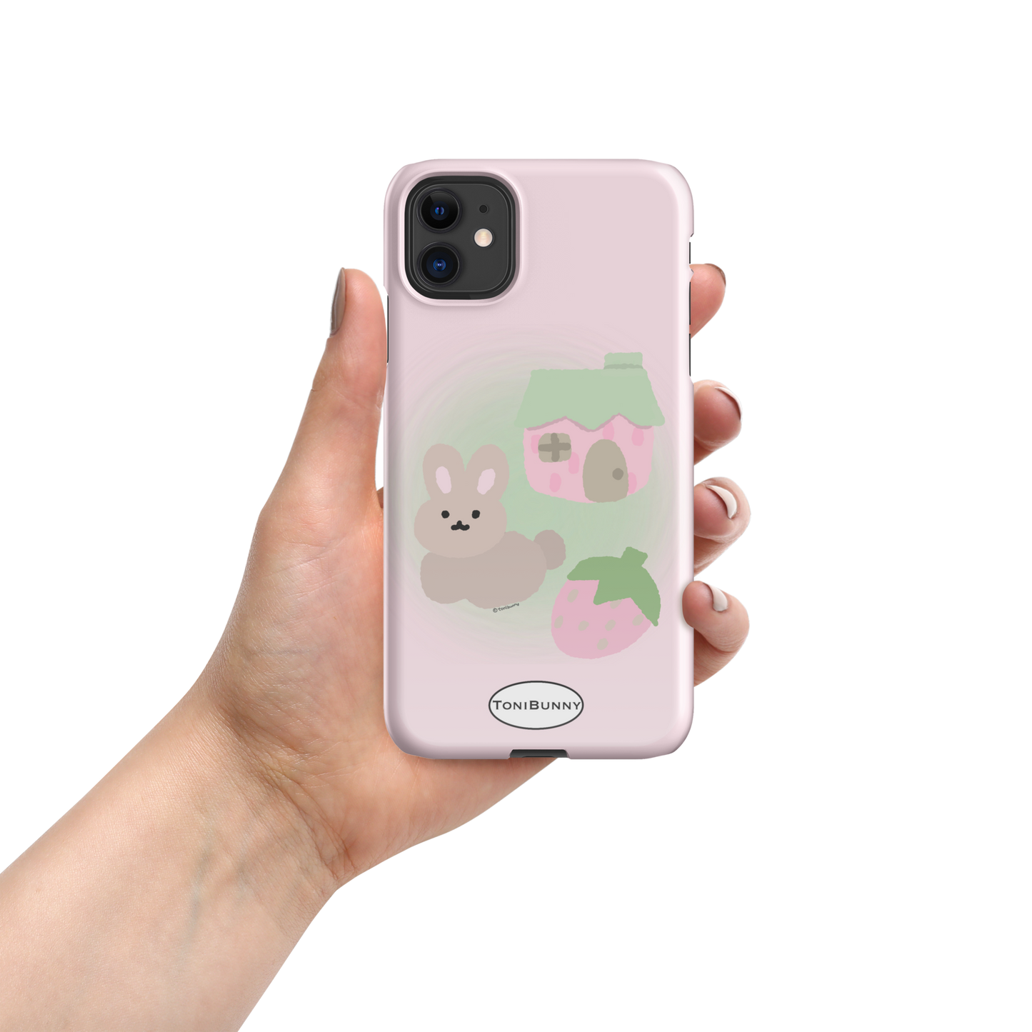 π· Pink ToniBunny Cottage iPhone Snap Case π·