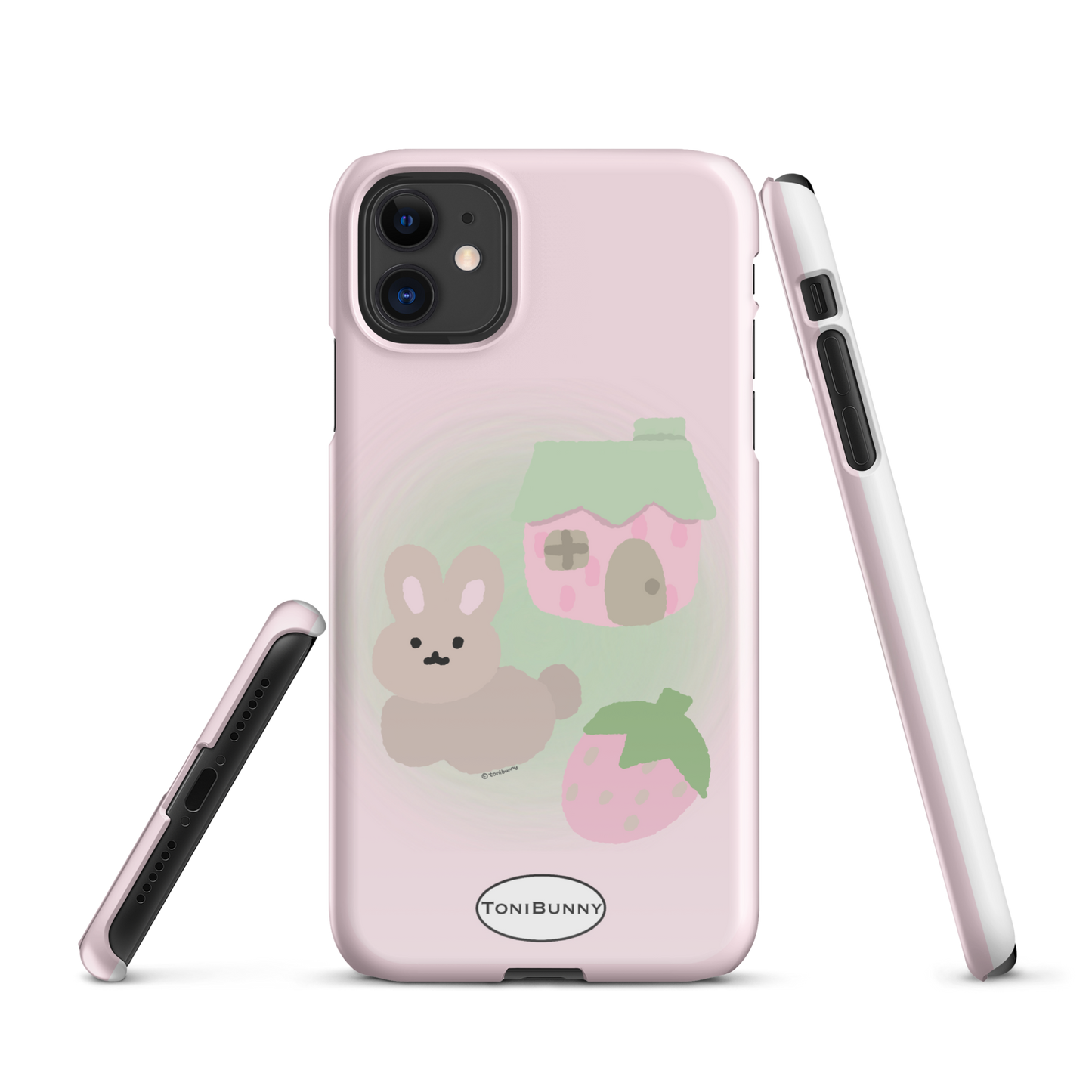 π· Pink ToniBunny Cottage iPhone Snap Case π·