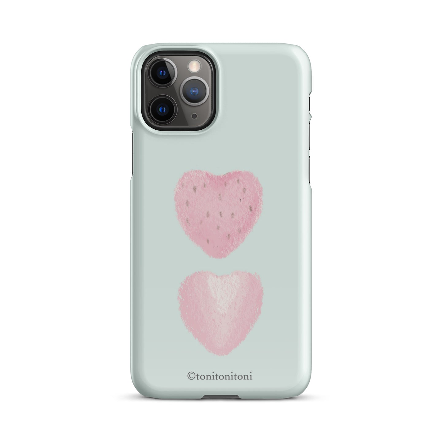 🍓Blue Strawberry iPhone Snap Case🍓