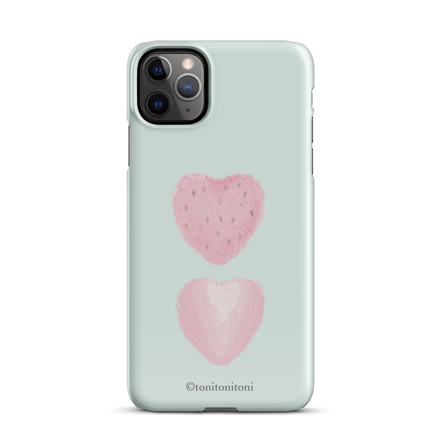 🍓Blue Strawberry iPhone Snap Case🍓